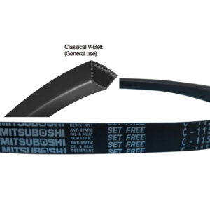 Dây curoa CÔNG NGHIỆP C115 Hiệu Mitsuboshi Japan