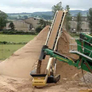 Băng tải cao su cân cát