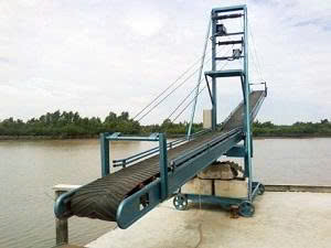 Băng tải cao su cầu cảng